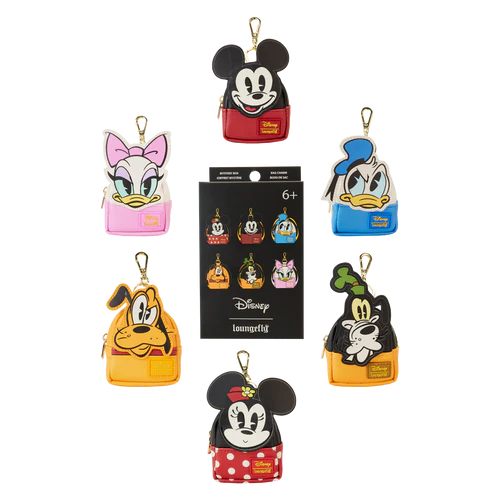 DISNEY - Mickey - Mini Backpack Bag Charm Loungefly Mystery Box