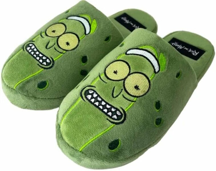 RICK &amp; MORTY - Mule Slippers - Pickle Rick EU 42+