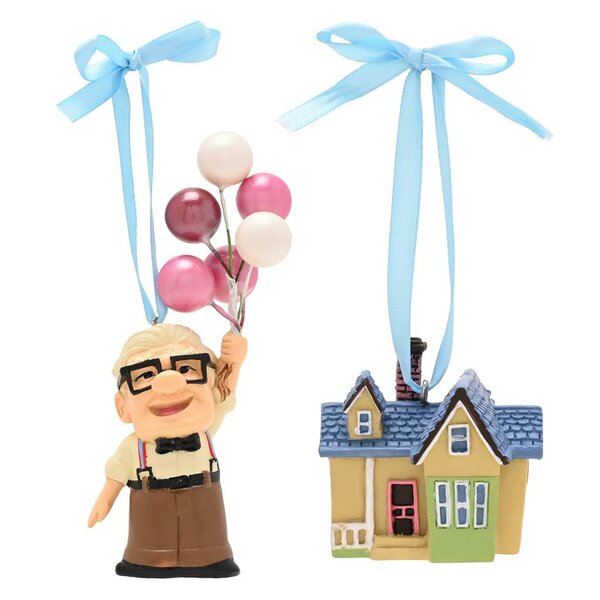DISNEY - Carl &amp; the House - Set of 2 Hanging Decoration