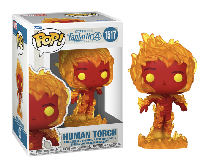 FANTASTIC FOUR - POP Marvel N? 1517 - Human Torch