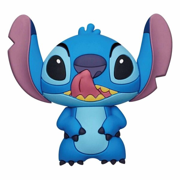 LILO &amp; STITCH - Stitch tongue in nose - 3D foam collectible magnet