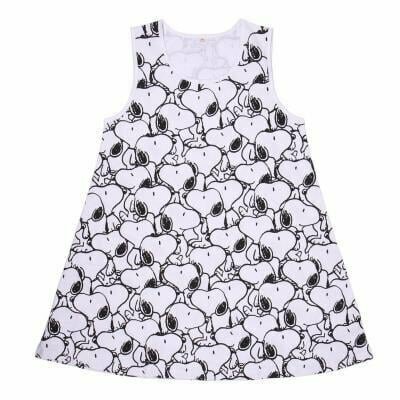 SNOOPY - Jersey Kleedje - Maat M