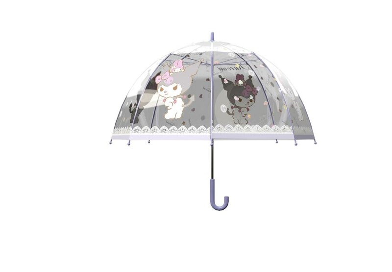 KUROMI - Manual Transparent Umbrella 48 cm