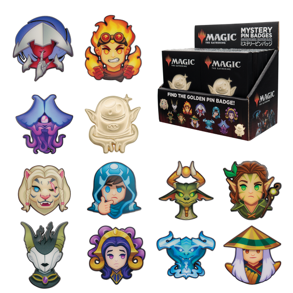 MAGIC THE GATHERING - Mystery Box of 12 Pin Badge