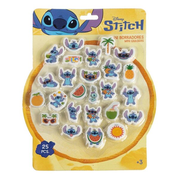 STITCH - Summer - Pack of 25 Erasers