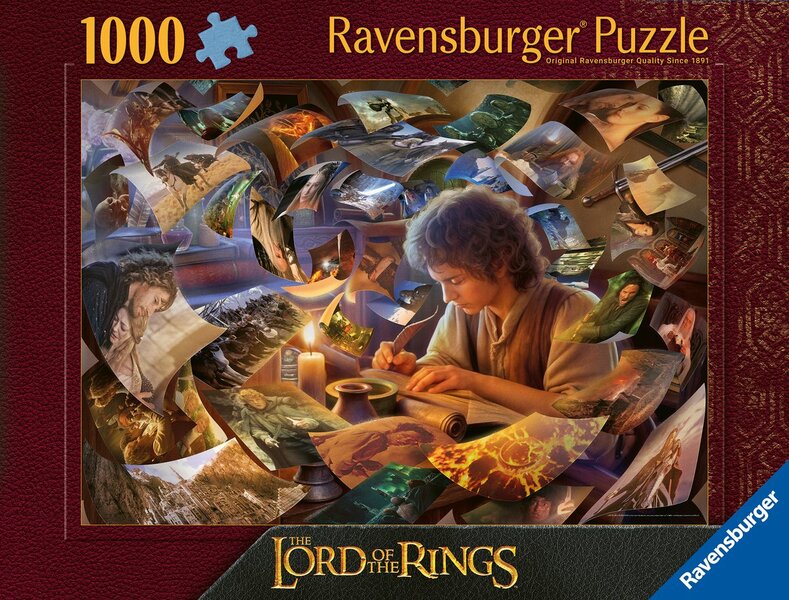 Ravensburger &ndash; Frodo&rsquo;s Reis &ndash; Legpuzzel &ndash; 1000 Stukjes