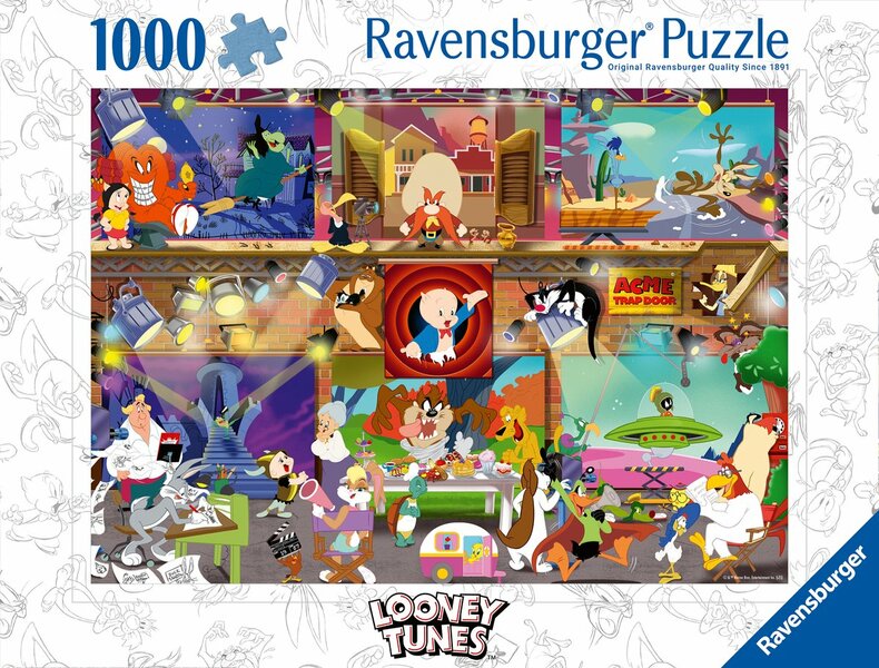 LOONEY TUNES - legpuzzel  1000 stukjes
