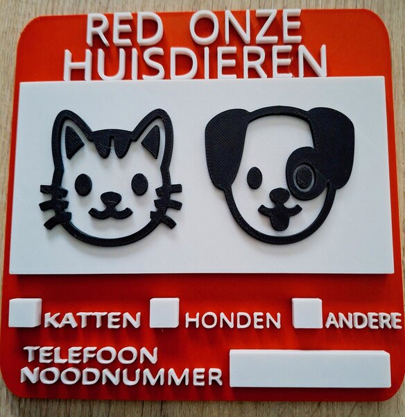 Red onze dieren