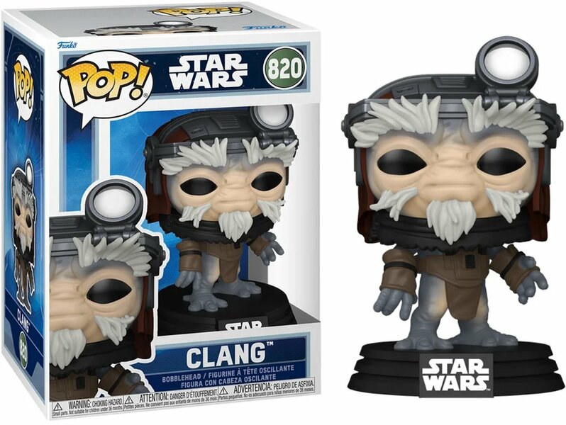 MANDALORIAN &amp; GROGU - POP Star Wars N&deg; 820 - Clang