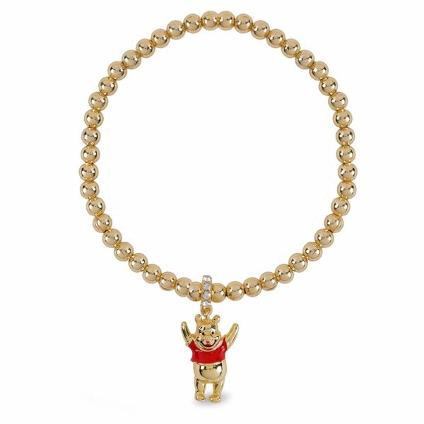 WINNIE THE POOH - Bracelet Pendant + Beads WINNIE THE POOH - Bracelet Pendant + Beads