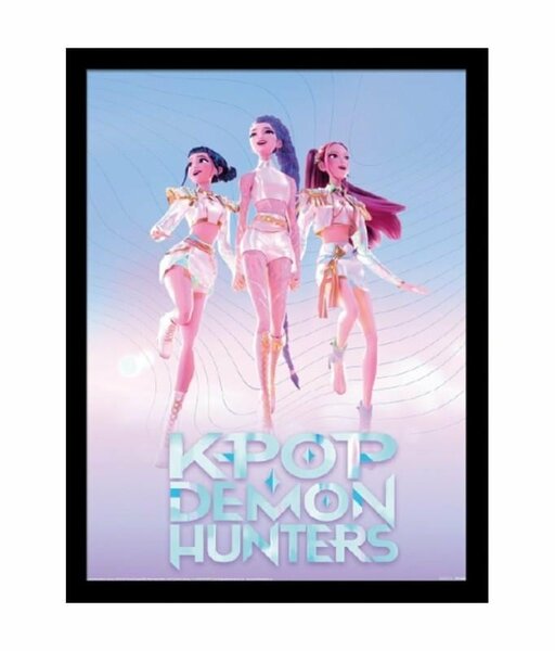 K-POP DEMON HUNTERS - Trio - Collector Print 45x35cm K-POP DEMON HUNTERS - Trio - Collector Print 45x35cm