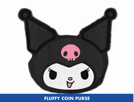 KUROMI - Fluffy Coin Purse KUROMI - Fluffy Coin Purse