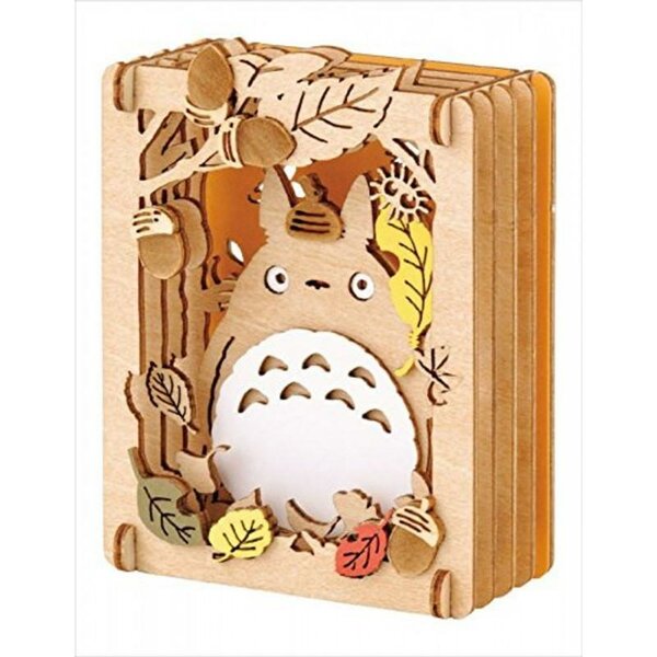 MY NEIGHBOR TOTORO - Totoro Forest - Paper Theater Wood Style MY NEIGHBOR TOTORO - Totoro Forest - Paper Theater Wood Style