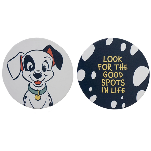 DISNEY - 101 Dalmatians - Set of 2 Coasters DISNEY - 101 Dalmatians - Set of 2 Coasters