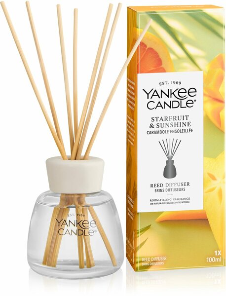 Yankee Candle - Starfruit &amp; Sunshine Geurstokjes 100 ml - tot 6 weken geur