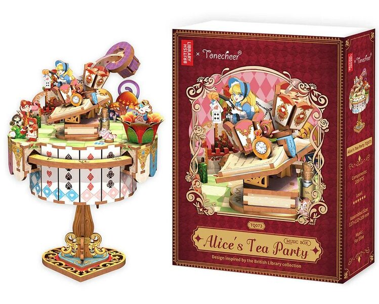 ALICE'S TEA PARTY - DIY Musical box - 209pcs ALICE'S TEA PARTY - DIY Musical box - 209pcs