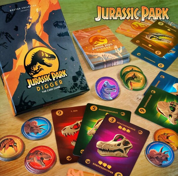 JURASSIC PARK - Card Game "Digger" JURASSIC PARK - Card Game "Digger"