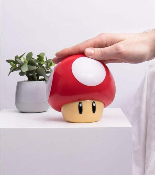 SUPER MARIO - Mushroom - Mini Light with Sound 12cm SUPER MARIO - Mushroom - Mini Light with Sound 12cm