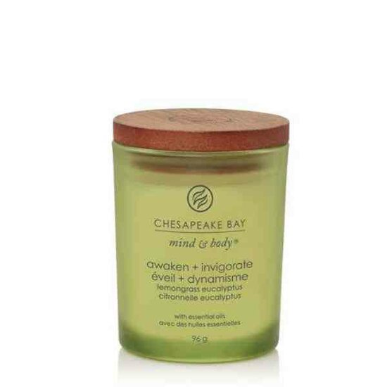 Chesapeake Bay Candle delete Awaken &amp; Invigorate &ndash; Lemongrass Eucalyptus Mini Candle