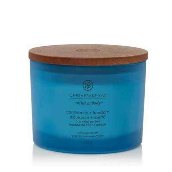 Chesapeake Bay Candle Confidence &amp; Freedom &ndash; Oak Moss Amber 3-Wick Candle