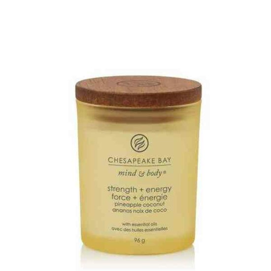 Chesapeake Bay Candle Strength &amp; Energy &ndash; Pineapple Coconut Mini Candle