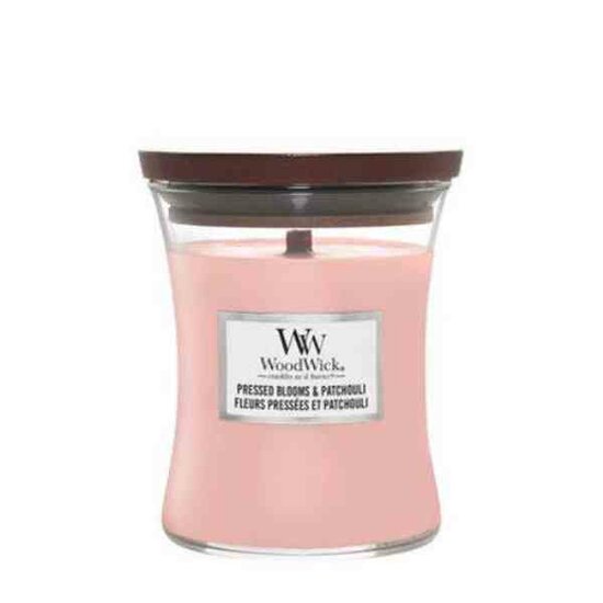 WoodWick Pressed Blooms &amp; Patchouli Medium Candle