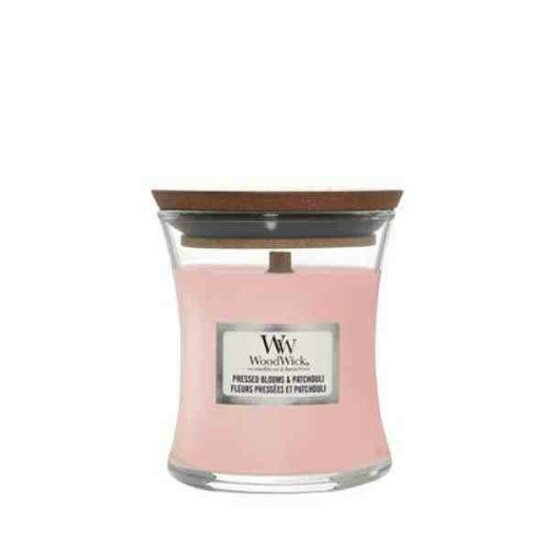WoodWick Pressed Blooms &amp; Patchouli Mini Candle