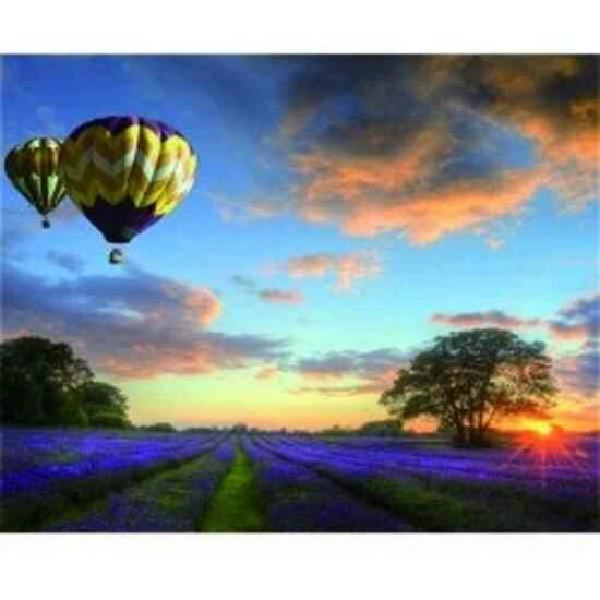 Diamond Painting  Flight of the Baloon 50x40 vierkante steentjes