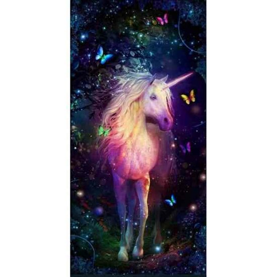 Diamond Painting The Magic Unicorn 30x60 cm vierkante steentjes