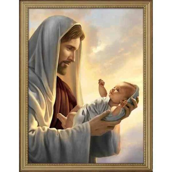 Diamond Painting God&#039;s Blessing 30 x 40 cm vierkante steentjes