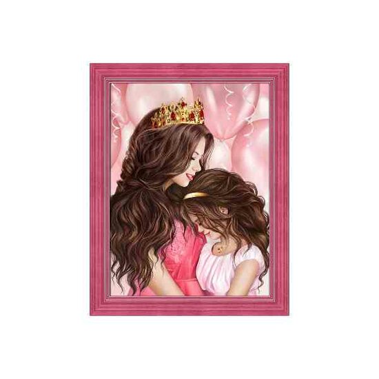 Diamond Painting Mijn prinses 30x 40 cm vierkante steentjes