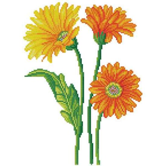 Diamond Painting DD6.035 DIAMOND DOTZ&reg; - 37x27cm - Standing Tall