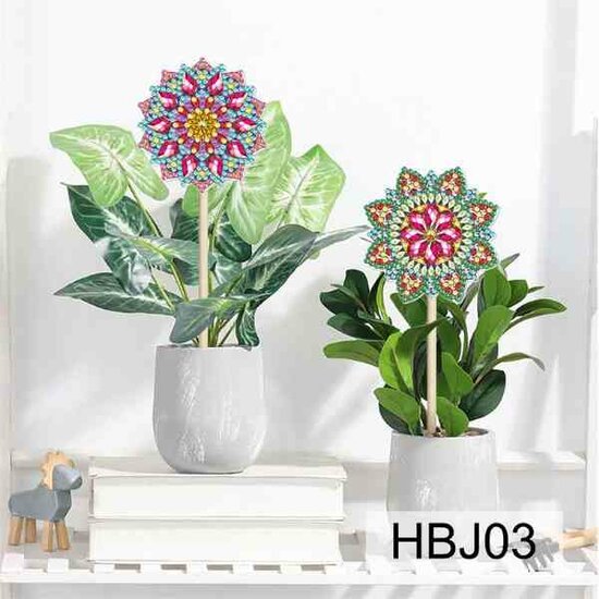Diamond Painting Plantdecoratie HBJ03