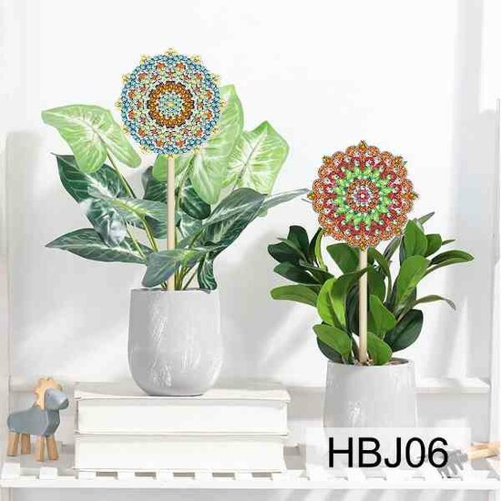 Diamond Painting Plantdecoratie HBJ06