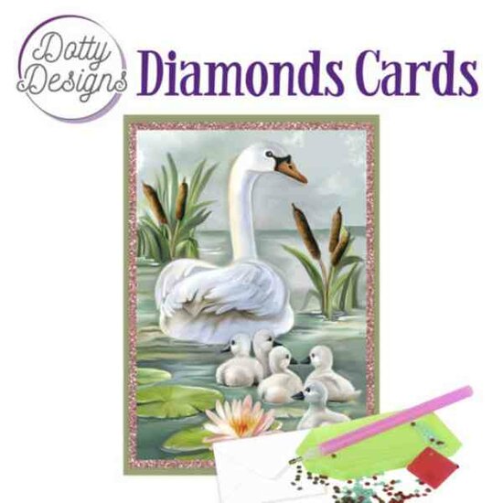 Diamond Painting DDDC1114 Dotty Designs Diamond Cards - Ducklings