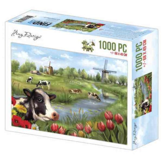 Jigsaw puzzel 1000 pc - Amy Design - The Netherlands