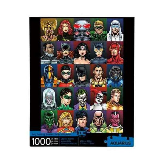 DC COMICS - Faces - Puzzel 1000 stukjes