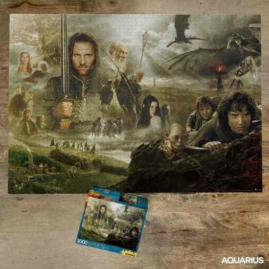 The Lord Of The Rings - Saga 3000 stukjes Puzzel - Multicolours