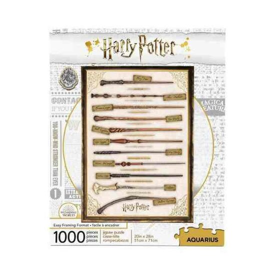 HARRY POTTER - Magic Wands - Puzzel 1000 stukken