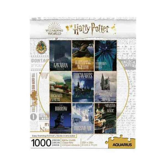 HARRY POTTER - Travel Posters - Puzzel 1000 Stukjes
