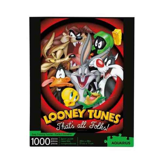 Looney Tunes Jigsaw Puzzel That&#039;s all folks 1000 Stukken