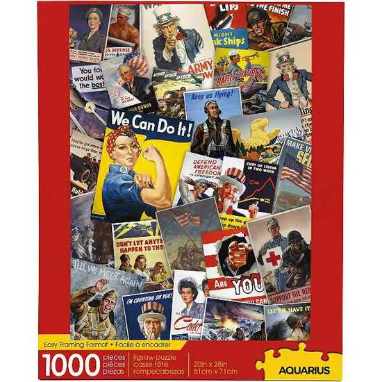 Smithsonian - War Posters Puzzel 1000 stukjes