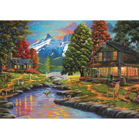 Art-Puzzle Two Sides a Forest  -  Puzzel 2000 Stukjes