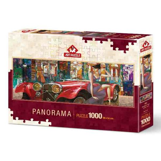 Invitation to Evening -  Puzzel 1000  stukjes  PANORAMA 96 x34 CM