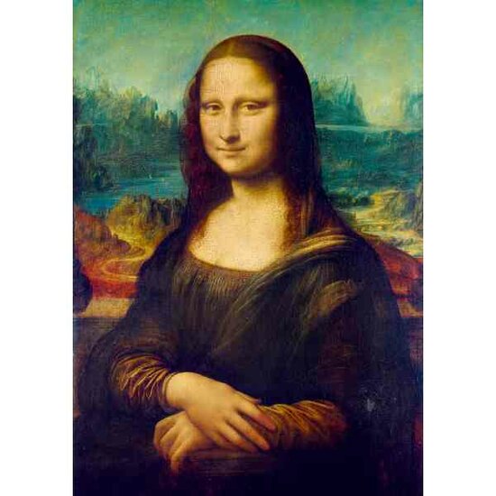 Leonardo Da Vinci - Mona Lisa, 1503 -  Puzzel 1000 stukjes