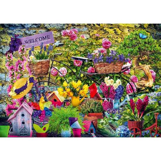 Welcome to Our Garden -  Puzzel 1000 stukjes