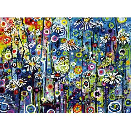 Sally Rich - Daisys   -  Puzzel 4000 Stukjes