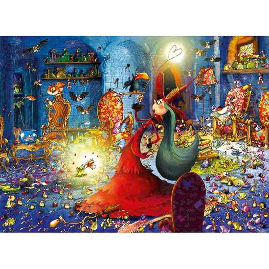 Fran&ccedil;ois Ruyer - Witch-  Puzzel  6000 Stukjes