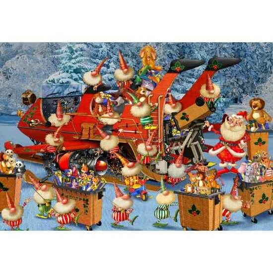 Ready for Christmas Delivery Season  -  Puzzel 1000 Stukjes