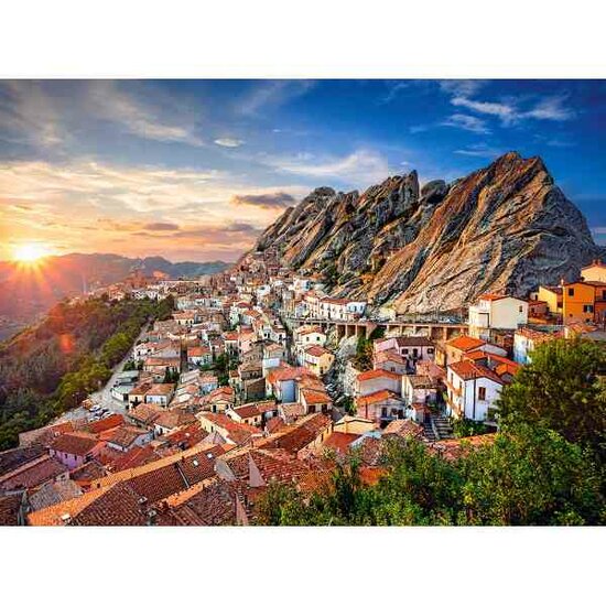 Pietrapertosa, Italy -   Puzzel 3000 Stukken